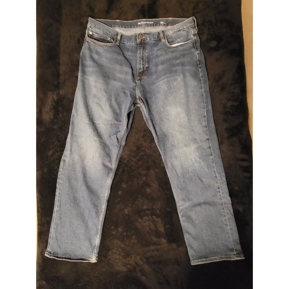 Banana Republic Legacy Straight Fit  Dark Wash Jeans‎ 40x32